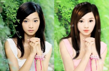 PhotoShop为美女照片转手绘详细教程 全福编程网教程