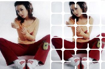 PhotoShop为照片添加窗格效果教程 全福编程网教程