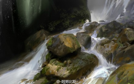 做了一个画水的教程 全福编程网