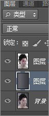 Photoshop给帅哥加上绚丽的液滴喷溅头发