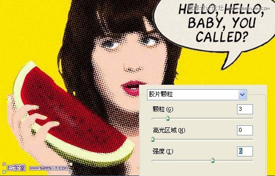 Photoshop调出美女照片怀旧漫画效果,全福编程网