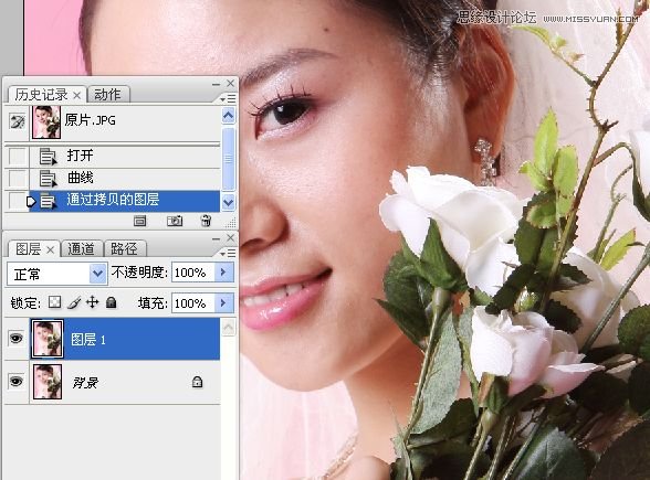 Photoshop使用简单方法给美女人像磨皮,全福编程网