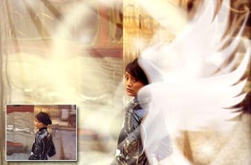 PhotoShop为美女照片打造梦幻天使效果教程 全福编程网教程