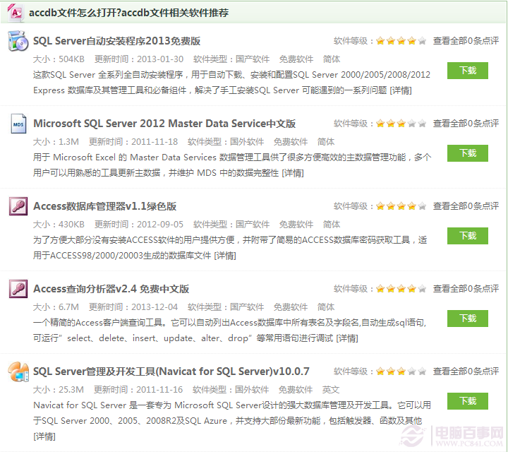 accdb文件如何打开？