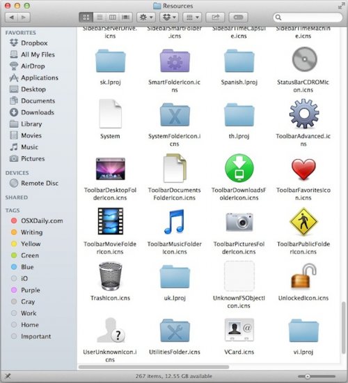 OSX 系统默认图标到底放在哪? 全福编程网