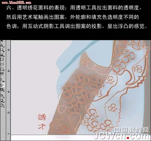 CorelDRAW教程:绘制时装效果图_webjx.com