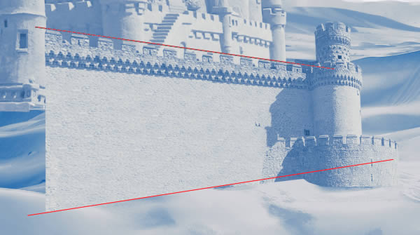 合成神技！教你用PS制作迪士尼雪景图