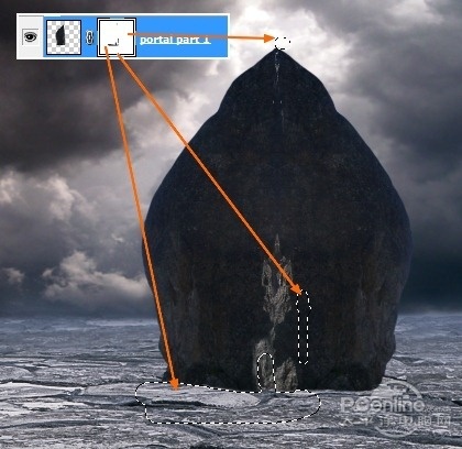 PS翻译教程：Photoshop打造未来穿越之门