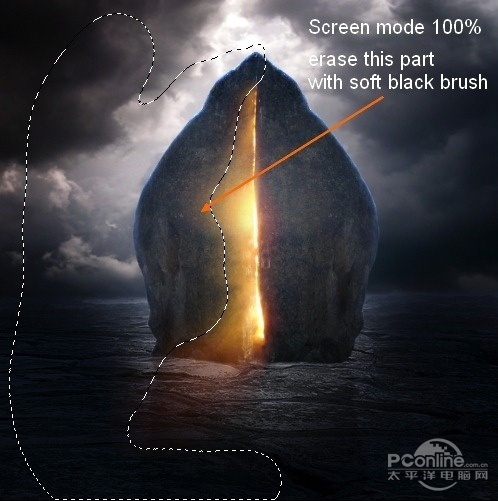 PS翻译教程：Photoshop打造未来穿越之门