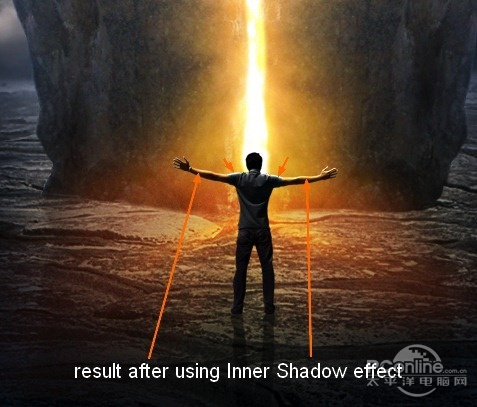 PS翻译教程：Photoshop打造未来穿越之门
