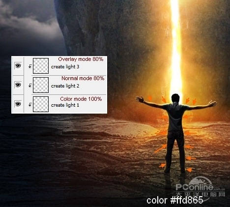 PS翻译教程：Photoshop打造未来穿越之门
