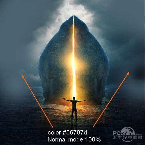 PS翻译教程：Photoshop打造未来穿越之门
