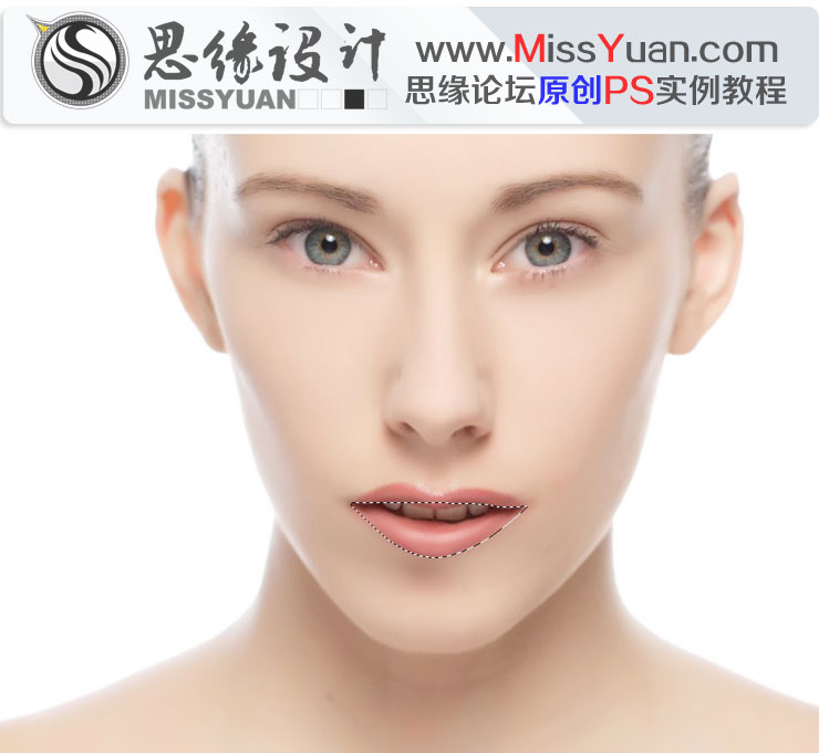 Photoshop给人像美女照片商业精细修图,全福编程网