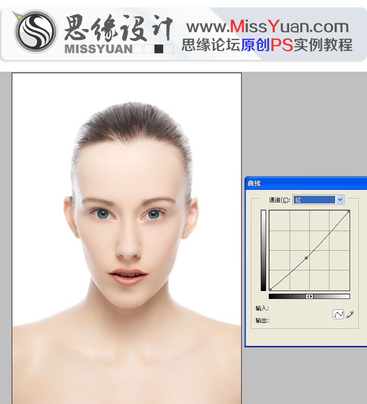 Photoshop给人像美女照片商业精细修图,全福编程网