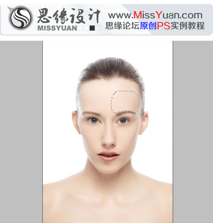 Photoshop给人像美女照片商业精细修图,全福编程网