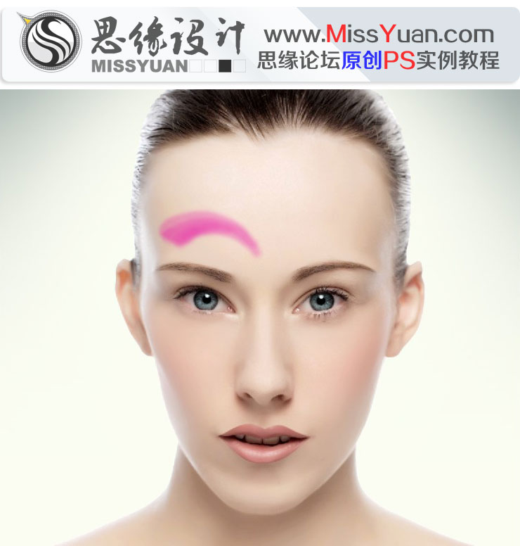 Photoshop给人像美女照片商业精细修图,全福编程网