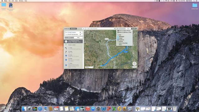 OS X 10.10 Yosemite体验 与iOS联系更紧密
