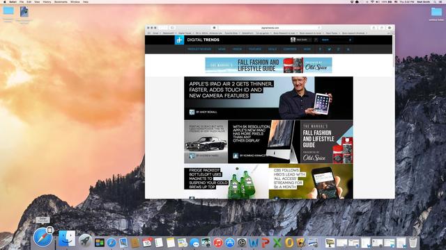OS X 10.10 Yosemite体验 与iOS联系更紧密