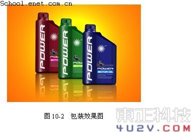 CDR X4制作塑胶包装瓶 全福编程网教程