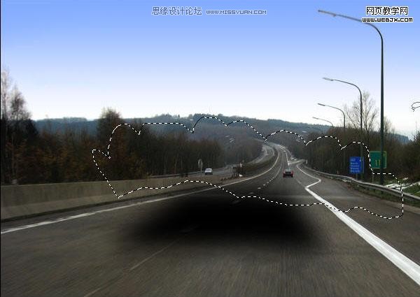 Photoshop合成着火的疯狂赛车,PS教程,思缘教程网