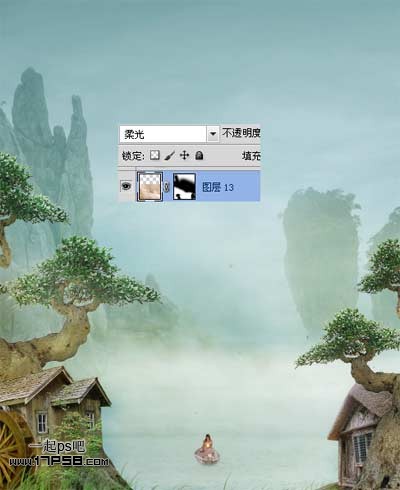 ps照片合成-打造山谷中的梦幻场景