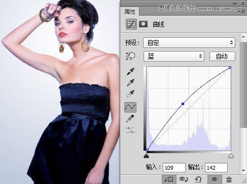 Photoshop设计创意风格的水墨美女效果,全福编程网