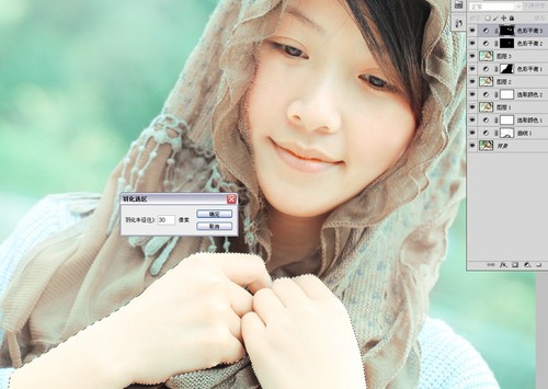 村妞变身小资女 9步完成“小清新”式瘦脸