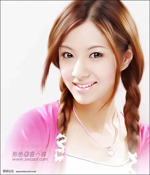 Photoshop经典美容教程让你完美无缺