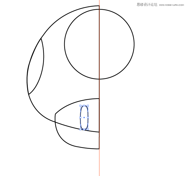 Illustrator绘制立体效果的逼真蘑菇