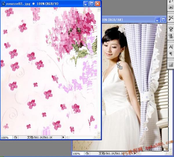 Photoshop照片合成教程-换衣大法置换贴图