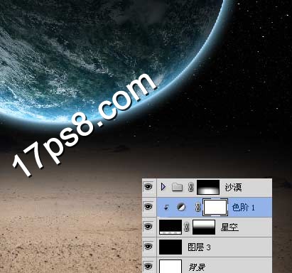 PhotoShop合成渺小的人类科幻场景效果教程 全福编程网