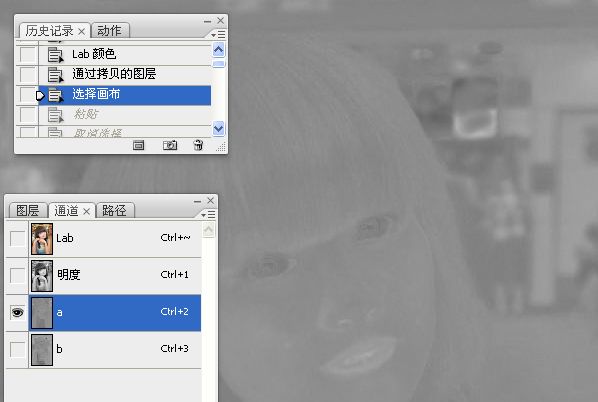 室内MM人像试修练习