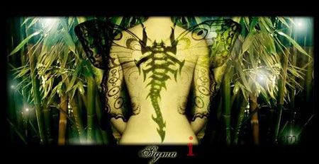 PS打造梦幻蛇蝎美人效果  全福编程网