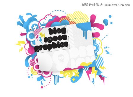 Illustrator结合PS设计时尚的花纹插画教程,PS教程,思缘教程网