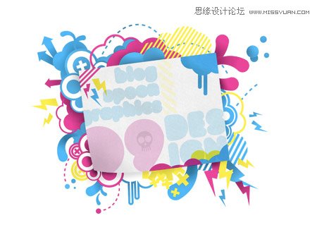 Illustrator结合PS设计时尚的花纹插画教程,PS教程,思缘教程网