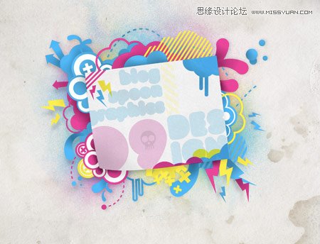 Illustrator结合PS设计时尚的花纹插画教程,PS教程,思缘教程网