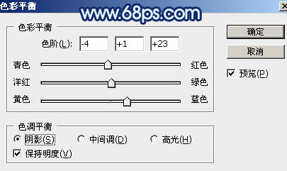 Photoshop打造唯美的暗调青蓝色秋季人物图片