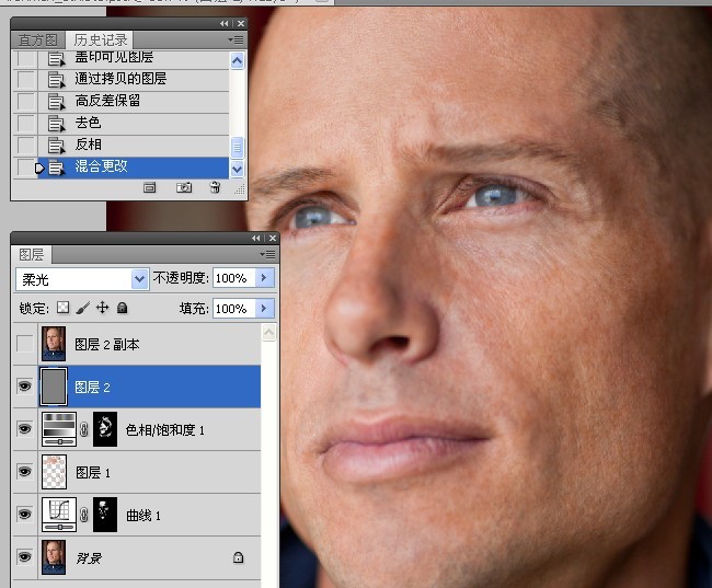 男士面部皮肤综合处理练习