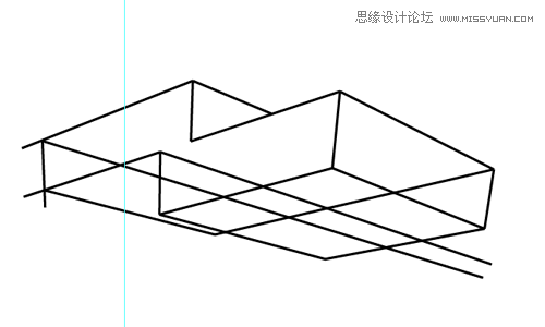 Illustrator绘制三维立体透视图教程,PS教程,思缘教程网