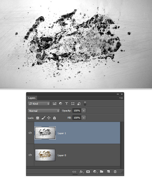 PS教程：Photoshop制作个性化锈迹笔刷