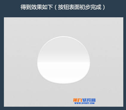 PS教程 Photoshop制作圆形简洁开关图标（上）