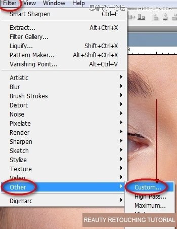 Photoshop超详细的给美女头像美白柔肤,PS教程,思缘教程网