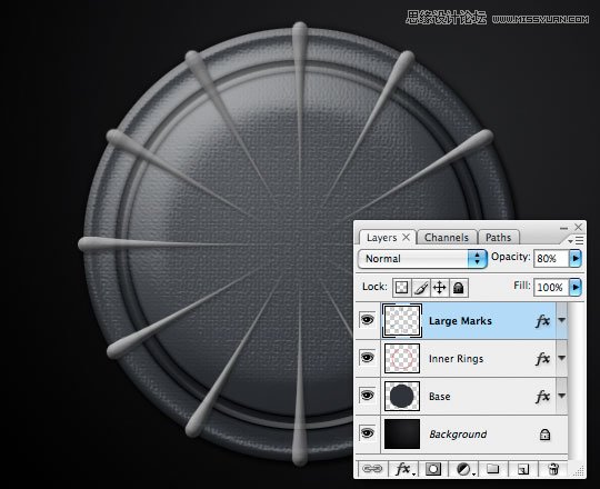 Photoshop绘制绚丽的球体标识设计,PS教程,photoshop教程