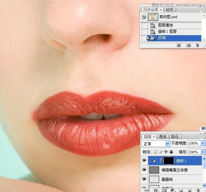 Photoshop详细解析人物肖像精修案例,PS教程,思缘教程网