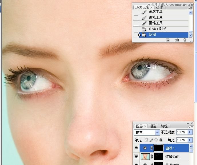 Photoshop详细解析人物肖像精修案例,PS教程,思缘教程网