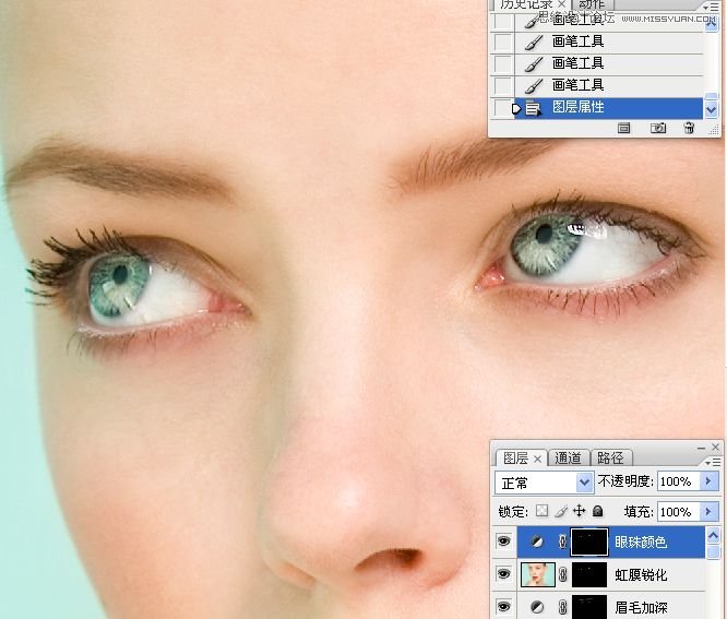 Photoshop详细解析人物肖像精修案例,PS教程,思缘教程网