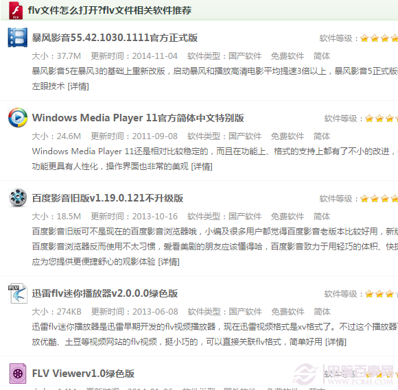 flv文件如何打开？ 全福编程网