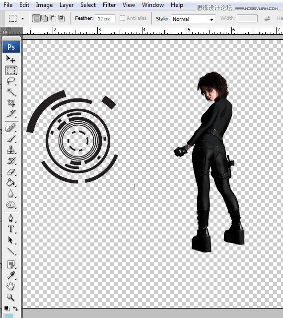 Photoshop合成Tron风格的科幻插图教程,全福编程网