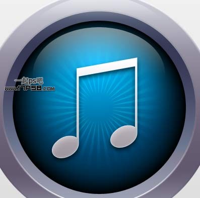Photoshop制作质感的Itunes10图标,PS教程,photoshop教程