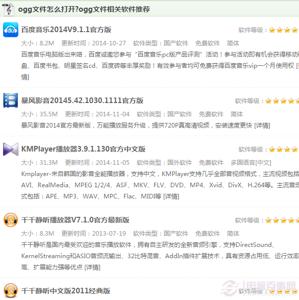 ogg文件如何打开？ 全福编程网